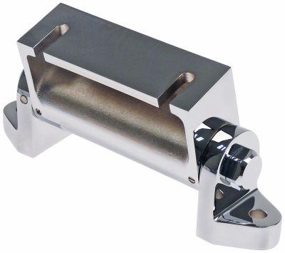 Dækseldrejeled Messing forkromet Boring ø 11mm BA 198mm Type 1081 Faldvinkel 10° BA dæksel 100mm