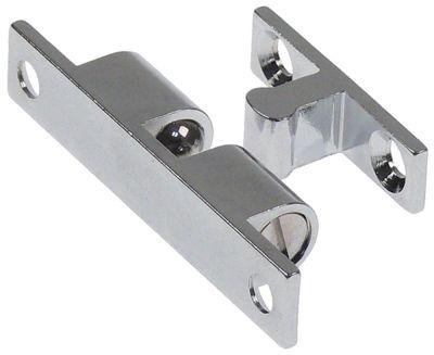 Snaplukkeanordning H 15mm L 59mm B 10mm Materialestyrke 24mm BA 50mm