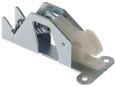 Snaplukkeanordning H 35mm L 82mm B 38mm BA 27mm til spiseisvitrine Fjedertykkelse 16mm