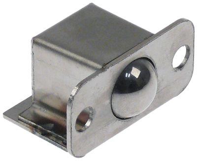 Snaplukkeanordning H 34mm L 48mm B 25mm BA 37mm til låge