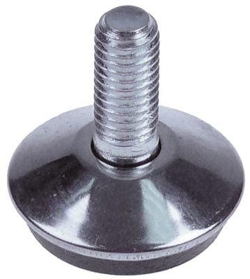 Apparatfod Gevind M8 ø 29mm H 11mm Gevind L 20mm VPE 1Stk.