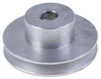 Kileremskive Aluminium 1x Akseholder ø 18mm Skivebredde 20mm Rillebredde 4mm Rilledybde 14mm