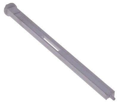 Stang ø 15mm Plastik L 180mm til svømmerkontakt Hulhøjde 3,5x30mm
