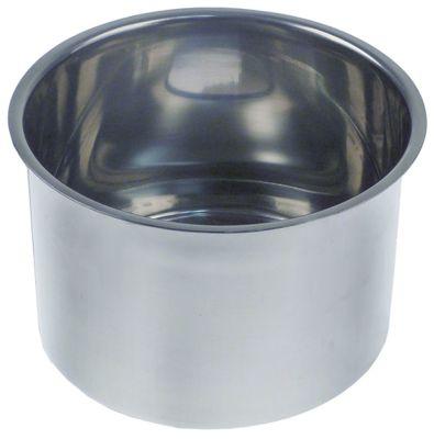 Opsamlingsskål CNS ø 175mm H 110mm Hul ø 42mm til citronpresser