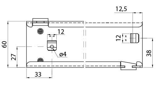 Teleskopudtræk L 550mm AL 610mm Samlet længde 1160mm VPE 1 par Bæreevne 50kg
