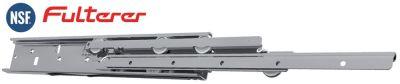 Teleskopskinnepar L 550mm AL 535mm L1 28mm L2 156mm L3 348mm L4 508mm CNS H 605mm B 15mm