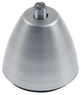 Apparatfod Gevind M8 ø 40mm H 34mm VPE 1Stk.