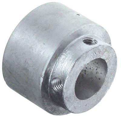 Remskive Metal Akseholder ø 25mm Skivebredde 40mm Skive ø 55mm Samlet længde 55mm til enhed OLI