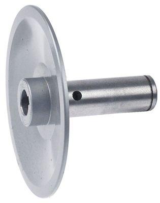 Remskive Metal ø 180mm Indføring ø 45mm nede til højre Model 40 liter Akseholder ø 23mm