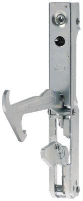 Bageovnshængsel L 155mm Laskeposition  - BA 142mm IP venstre/højre Rilleafstand 10mm