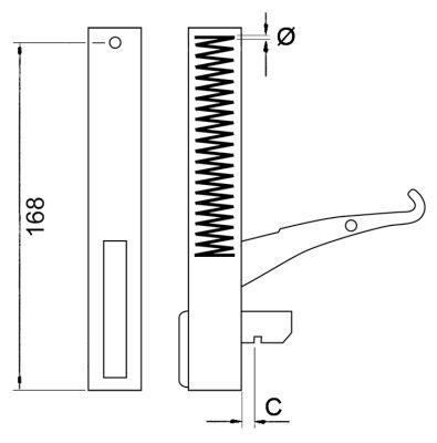 oven hinge