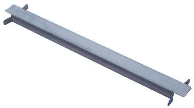 Forbindelsesstykke L1 327mm L2 307mm CNS H 15mm B 25mm til GN-beholder VPE 1 Stk.