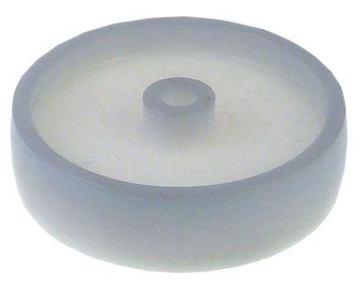 Rulle uden hus ø 150mm Hjulbredde 40mm Hjulelement Plastik Akseholder ø 165mm