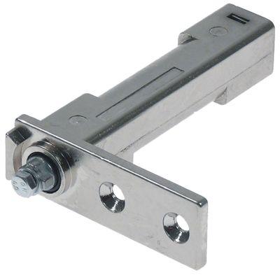 Fjederhængsel Indbygningsmål 22x22mm H 113mm L 75mm B 26mm BA 25mm IP højre/venstre A 4mm