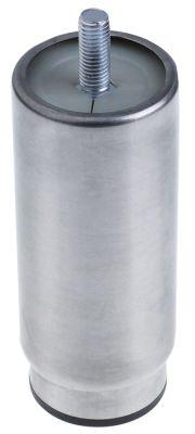 Apparatfod Gevind M12 Rør ø 64mm CNS H 155-235mm Størrelse 2 1/2