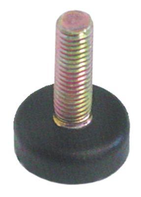 Apparatfod Gevind M8 ø 24mm H 8mm Gevind L 25mm VPE 1 Stk.