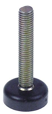 Apparatfod Gevind M8 ø 24mm H 8mm Gevind L 45mm VPE 1Stk.