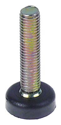 Apparatfod Gevind M10 ø 24mm H 8mm Gevind L 45mm VPE 1Stk.