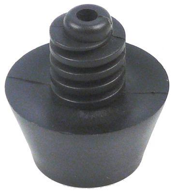 Apparatfod ø 37mm H 20mm Gevind L 20mm VPE 1 Stk.