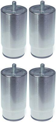 Apparatfod Gevind M10 Rør ø 2