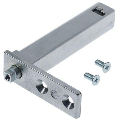 Fjederhængsel Indbygningsmål 22x22x100mm H 103mm L 75mm B 25mm BA 254mm A 5mm B 13mm Køleenheder