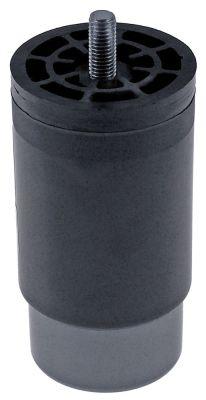 Geråtefu Rohr ø 58mm Gewinde M10 Gewinde L 20mm H 110-170mm Kunststoff Gröe 2 1/3