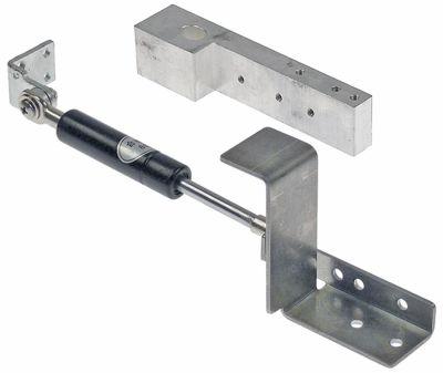 Gastrykfjeder L 162mm 80N D1 ø 6mm D2 ø 15mm venstre til enhed HVS1000