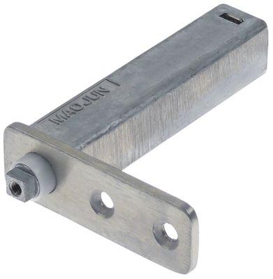 Fjederhængsel Indbygningsmål 8x8mm H 102mm L 745mm B 25mm BA 25mm IP venstre/højre Køleenheder