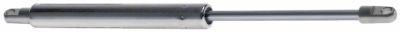 Gastrykfjeder L 265mm 150N LA 255mm D1 ø 15mm D2 ø 6mm Hul ø 6mm til kombidæmper