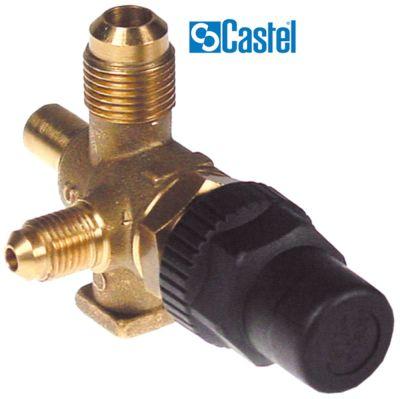 Spærreventil Tilslutning 3: 8mm loddetilslutning Gennemstrømning 129m³/h 3-vejs Type 6070/23M8