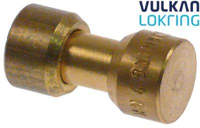 Lukkestuds 7VSMS00 für rør-ø 7mm til kobberrør VPE 5 Stk.