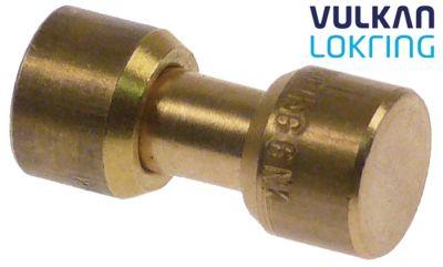 Lukkestuds til kobberrør für rør-ø 6mm (1/4