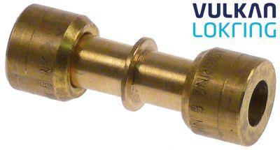 Kobling 7/6NRMS00 Driftstryk maks. 25bar / 360psi für rør-ø 7mm - 6mm (1/4