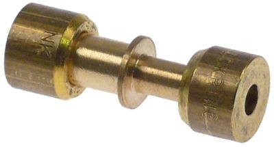 Kobling 6/4NRMS00 Driftstryk maks. 25bar / 360psi für rør-ø 6mm/4mm-1/4