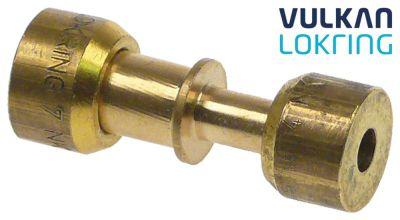 Kobling 7/4NRMS00 Driftstryk maks. 25bar / 360psi für rør-ø 7mm - 4mm (5/32