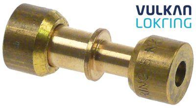 Kobling 7/5NRMS00 Driftstryk maks. 25bar / 360psi für rør-ø 7mm - 5mm (3/16