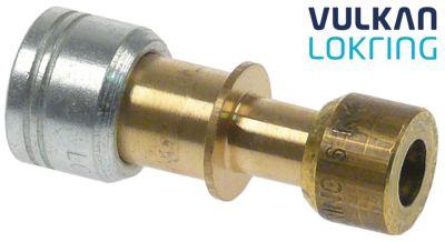 Kobling 9,53/6NRMS00 Driftstryk maks. 25bar / 360psi
