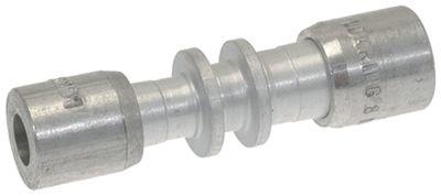 Kobling AL für rør-ø 6/8mm VPE 1Stk.