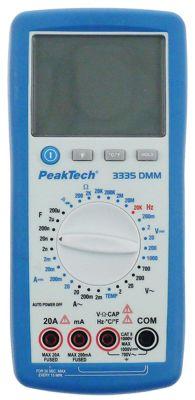 Multimeter 3355DMM Auto-område 1Hz-10MHz 0,1mV-1000V 0,1mV-1000V Visningsomfang 4 cifre