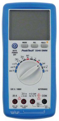 Multimeter 3340DMM digital 5Hz-5MHz 1mV-700V 0,1mV-1000V Visningsomfang 4 cifre