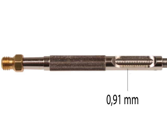 Dysemåler indstillelig Størrelse 0,1-3mm