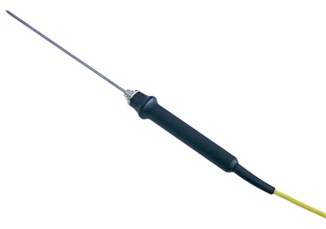 Kernetemperaturføler med spiralkabel -50 til +600°C K Tolerance 1,5°C, fra 400°C 4%