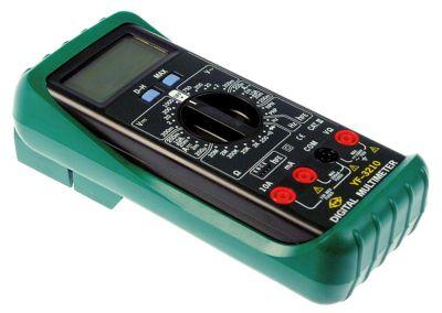 Multimeter manuel 1µF-20µF 1Hz-10MHz 1mV-750V 1mV-1000V 0,1µA-10A 0,1µA-10A Mål 186x86x39mm