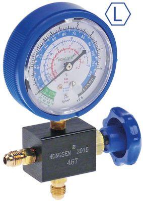 Montørhjælp R12/R22/R134a/R404a 1-vejs ø 80mm Model HS-467AL 1/4