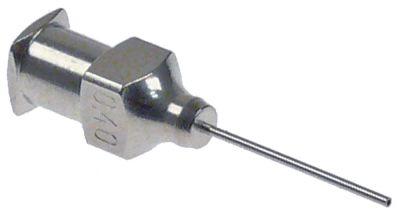 Dyse Rustfrit stål L 30mm Serie ROXY Størrelse 4mm VPE 1