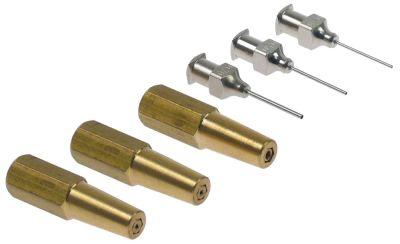 Svejsedyse-sæt Størrelse 1,2/1,5/2mm VPE 3 ROTHENBERGER til enhed ROXY KIT/ROXY 400L