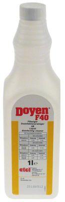 Rengøringsmiddel Desinfektion Tilladelse  - Flaske Doyen F40 1000ml