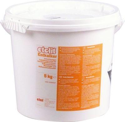 Afkalker Sulfaminsyre pulverform Indhold 5kg til kaffe-/opvaskemaskiner boiler osv. ETOLIT