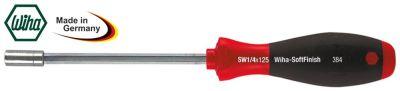 Bitholder lang SW 1/4u20ac (6,3mm) magnetisk Samlet længde 225mm Klingelængde 125mm VPE 1 Stk.