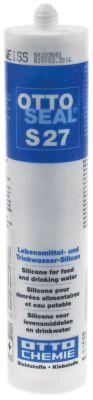 Silikone hvid S27 300ml Patron